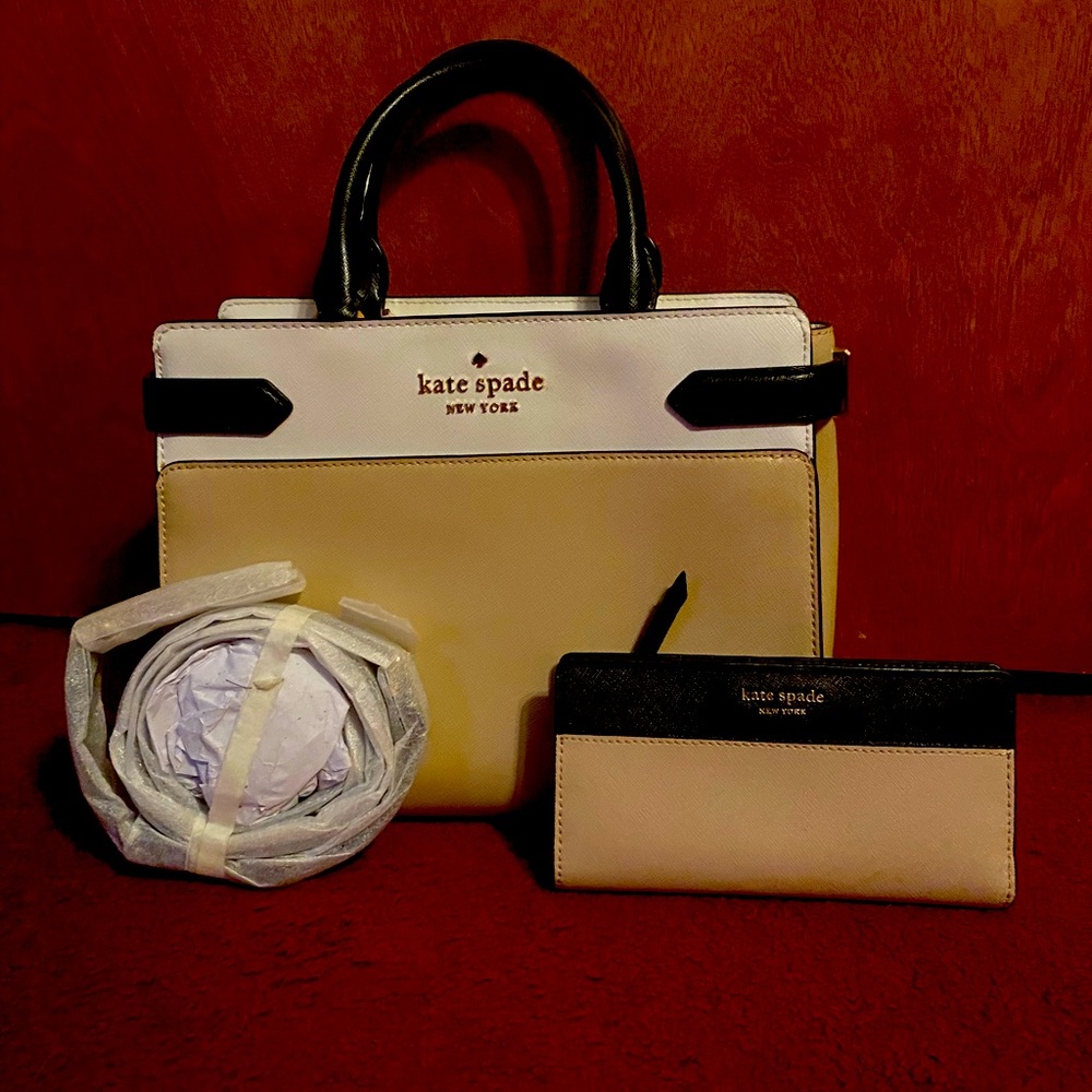 Kate Soade handbag with matching wallet